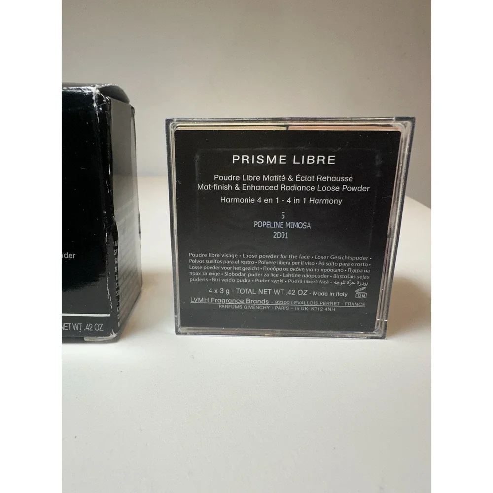 GIVENCHY Prisme Libre Loose Powder #5 Popeline Mimosa Old Original Formula ITALY